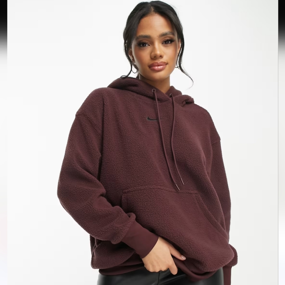 Nike Women's Burgundy Hoodie